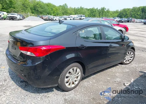 2011 Hyundai Elantra Gls из США, поврежденный, VIN 5NPDH4AE8BH028131